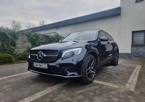 Mercedes-Benz GLC cena 169900 przebieg: 121381, rok produkcji 2018 z Oleśnica małe 301